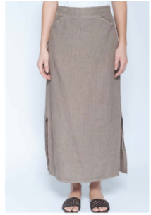 BLUEBERRY ITALIA LINEN SKIRT | Style 26264