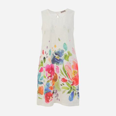26703 DOLCEZZA SPRING DELIGHT LINEN SHIFT