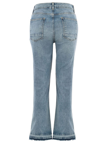 Dolcezza 'Never Without My Jeans' Embroidered Cropped Jean - Style 25303