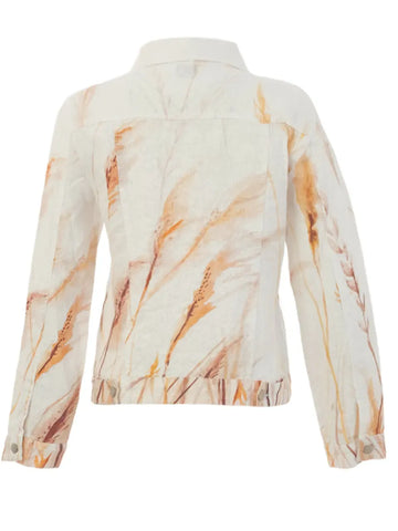 26755 Dolcezza 'Reeds by the Shore' Linen Jacket