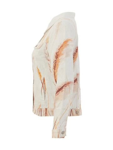 26755 Dolcezza 'Reeds by the Shore' Linen Jacket
