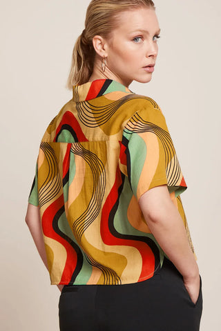 KING LOUIE EVELINA BLOUSE FALAISE - STYLE 09516