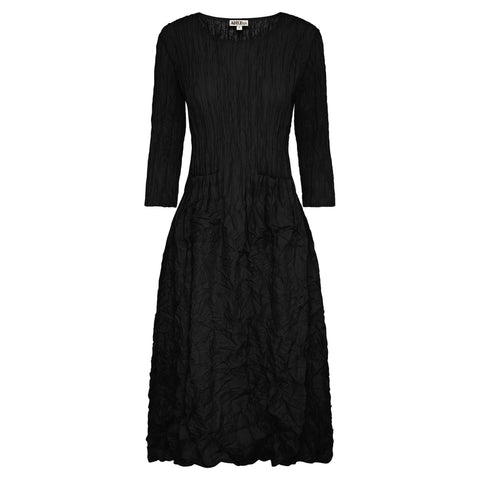 3/4 Sleeve Smash Pocket Dress - Plain Colours