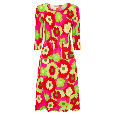 Alquema 3/4 Sleeve Smash Dress - Prints