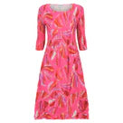 ALQUEMA 3/4 Sleeve Smash Pocket Dress - Prints | SS25