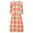 ALQUEMA 3/4 Sleeve Smash Pocket Dress - Prints | SS25