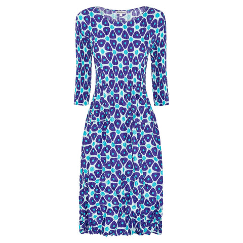 Alquema 3/4 Sleeve Smash Dress - Prints