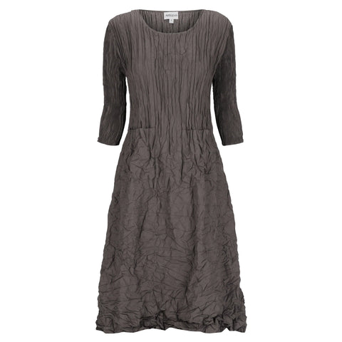 3/4 Sleeve Smash Pocket Dress - Plain Colours