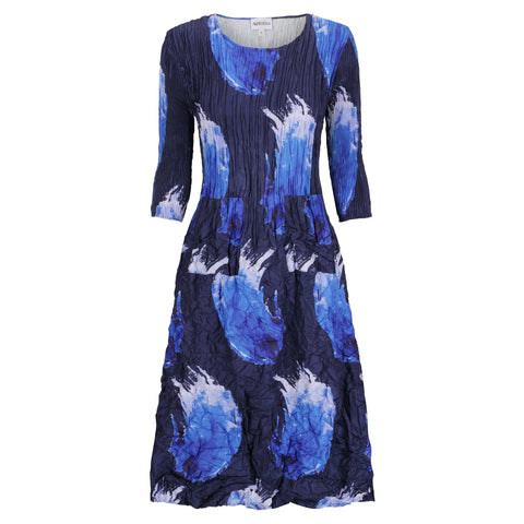 ALQUEMA 3/4 Sleeve Smash Pocket Dress - Prints | AW25