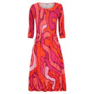 ALQUEMA 3/4 Sleeve Smash Pocket Dress - Prints | AW24