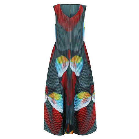 Alquema Long Estrella Dress - Prints | SS25