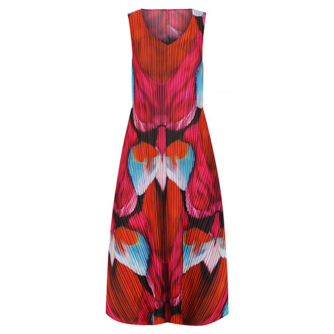 Alquema Long Estrella Dress - Prints | SS25