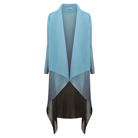 ALQUEMA |  COLLARE COAT & DRESS - BLUE TOPAZ