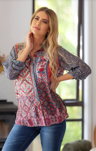 Cienna - Silk Shirt - Anouk - J55