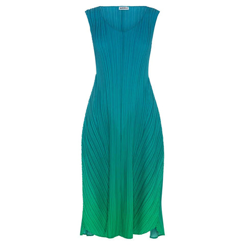 Alquema Long Estrella Dress - Ombre