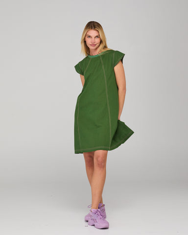 BOOM SHANKAR Leaf Dress Midori - Midori Style W26DR33-01