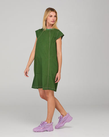 BOOM SHANKAR Leaf Dress Midori - Midori Style W26DR33-01