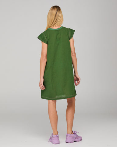 BOOM SHANKAR Leaf Dress Midori - Midori Style W26DR33-01
