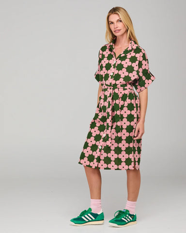 BOOM SHANKAR Maui Shirt Dress - Keiko Style W26DR47