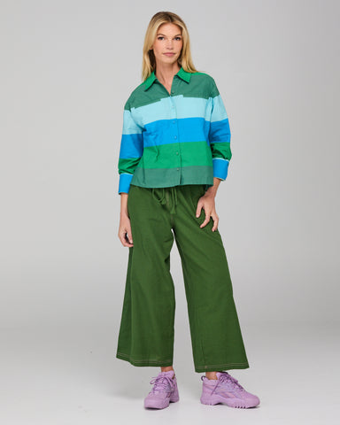 BOOM SHANKAR Kimi Shirt - Emi Blue - Style W26SH42