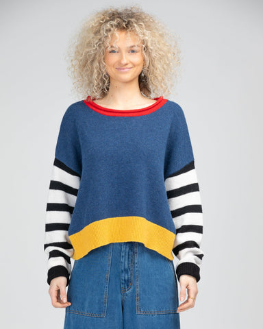 BOOM SHNAKAR Lucky Jumper - Navy