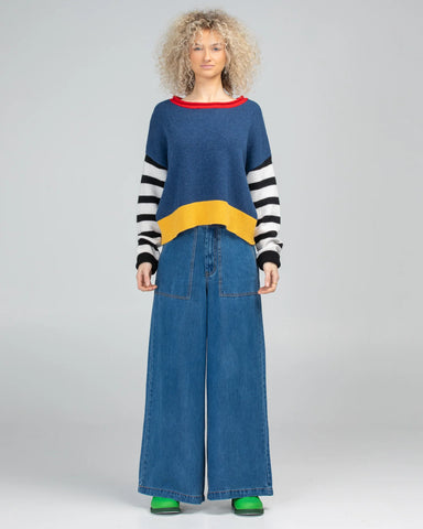 BOOM SHNAKAR Lucky Jumper - Navy