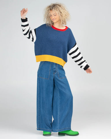 BOOM SHNAKAR Lucky Jumper - Navy