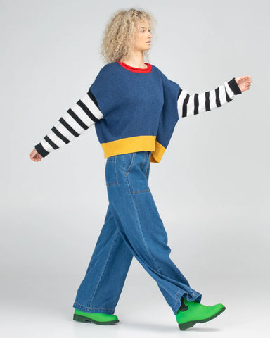 BOOM SHNAKAR Lucky Jumper - Navy