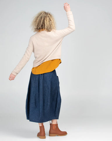 Winter Guru Skirt - Dark Denim