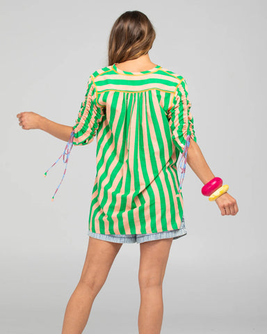 BOOM SHANKAR Sana Top - Capri Peach - Style SS25TP37