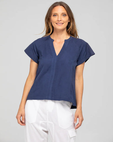 Boom Shankar Livy Top - Navy - Style SS25TP01