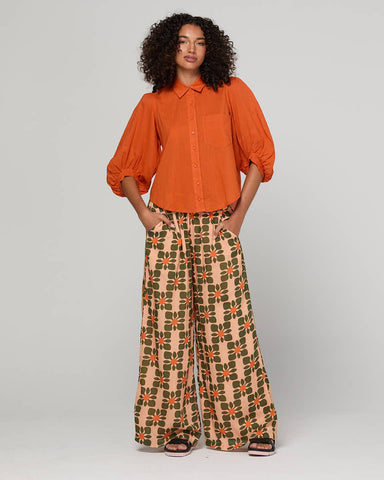 BOOM SHANKAR Pari Shirt - Rust
