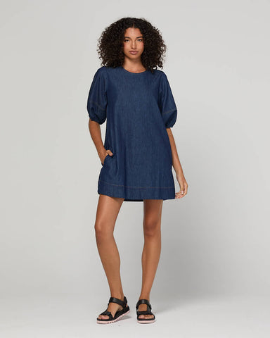 Ava Dress - Dark Denim