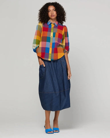 BOOM SHANKAR Pari Shirt - Kingston Check