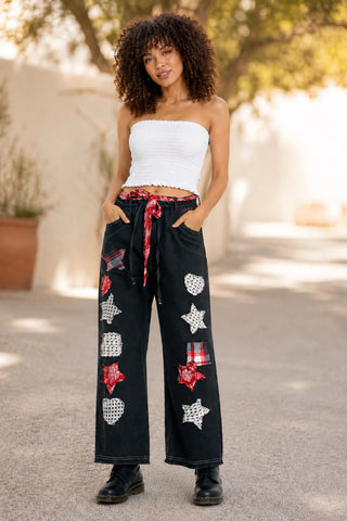 CJ Star Patchwork Jeans