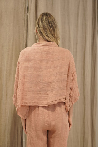 Rustic Linen Chloe Jacket Cameo Brown Combo | Style CHL306