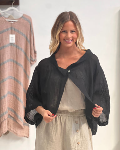 RUSTIC LINEN Chloe Jacket Mesh - CHL900