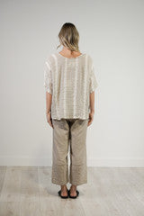 RUSTIC linen Barbara Top