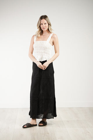 RUSTIC linen Sottana Skirt