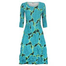 ALQUEMA 3/4 Sleeve Smash Pocket Dress - Prints | AW24