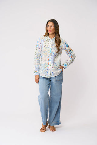 Foil All Class Shirt in Flower Patch - FO7428