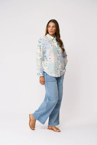 Foil All Class Shirt in Flower Patch - FO7428