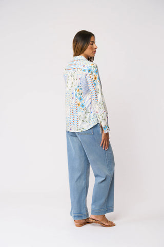 Foil All Class Shirt in Flower Patch - FO7428