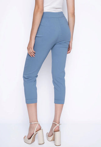 PICADILLY Cuffed Capri Pants - Style GM029