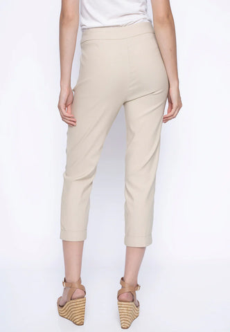 PICADILLY Cuffed Capri Pants - Style GM029