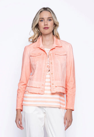 PICADILLY Button-Front Special Dyed Jacket -Style GV480