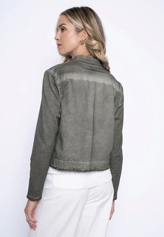 PICADILLY Button-Front Special Dyed Jacket -Style GV480