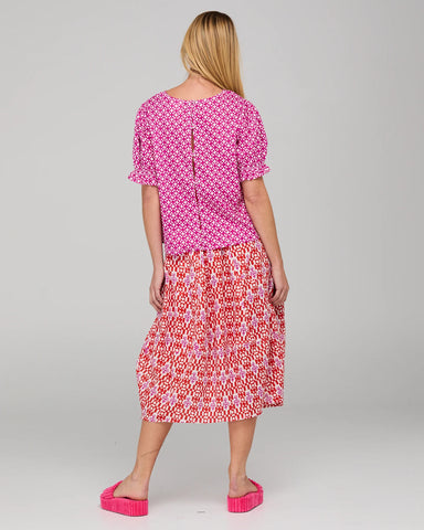 BOOM SHANKAR GURU SKIRT - SPLICED NAPLES