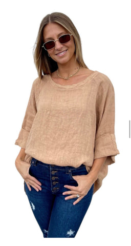 Di Moda Linen Tops