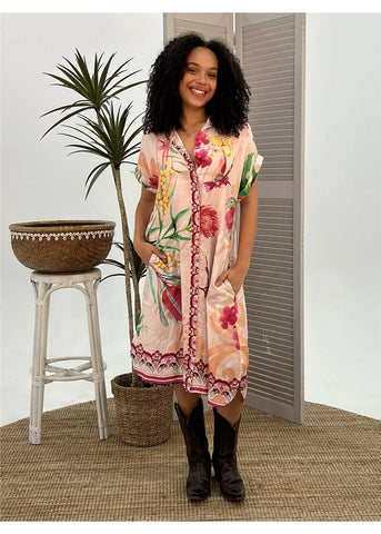 CIENNA Wild Wattle Dresden Dress